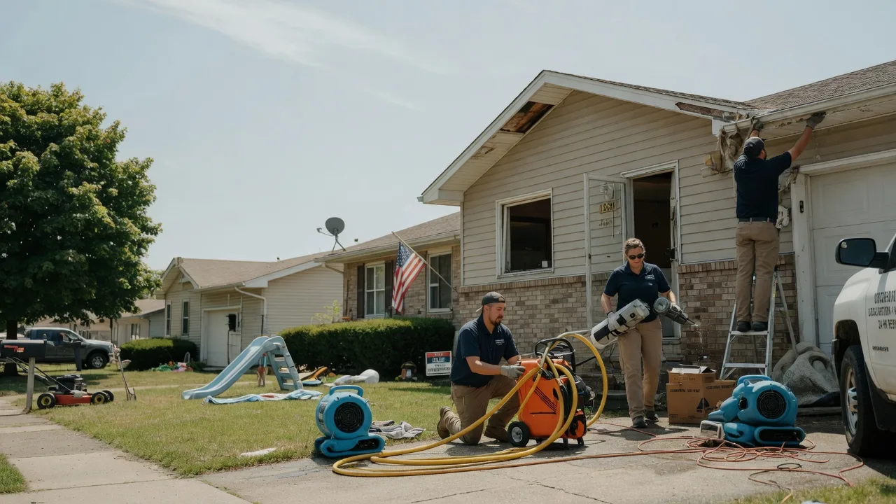 Water Damage Restoration in Levering, MI near me